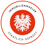 Das staatliche, österreichische Logo für geprüfte Immobilienmakler