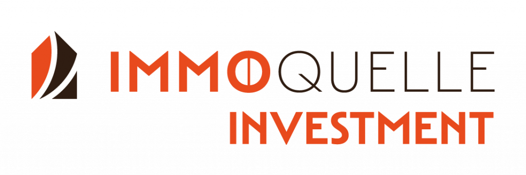 IMMOQUELLE Investment Logo in Braun